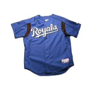   City Royals Youth Authentic MLB Batting Practice Jersey by Majestic