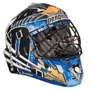   Penguins Franklin Youth Goalie Full Size Mask: Sports & Outdoors
