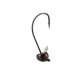 Yum Pumpkin Ed Jig Hook 4/0 (Green, 3/8 Ounce):  Sports 