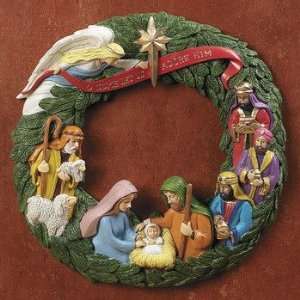  Nativity Wreath   Party Decorations & Wall Decorations 