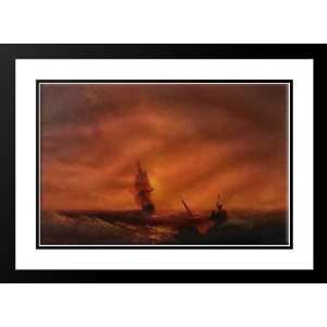   , Ivan Constantinovich 40x28 Framed and Double Matted Survivors