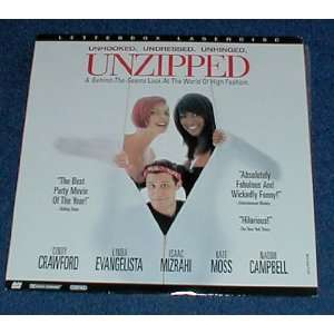 Unzipped Naomi Campbell Cindy Crawford Laserdisc 