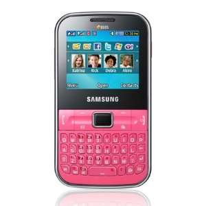  Samsung C322 Chat GSM Quadband Phone (Unlocked) Pink 