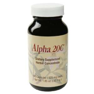  Alpha 20C®, 100 Capsules/Bottle: Health & Personal Care