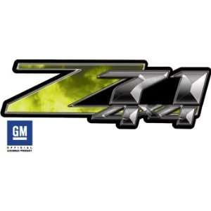  Chevy Z71 4x4 Fire Yellow Truck & SUV Decals: Automotive