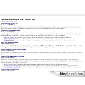   National Interest Kindle Store The Indian National Interest (INI