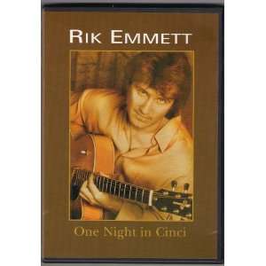   Rik Emmett One Night in Cinci Concert DVD: Everything Else
