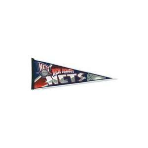  New Jersey Nets Pennant: Sports & Outdoors