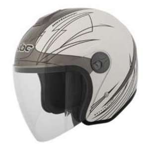 KBC OFS ENVY WHITE SM MOTORCYCLE Open Face Helmet 