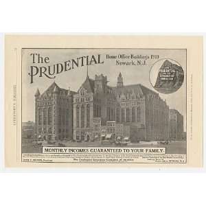 1910 Prudential Insurance Newark NJ Office Buildings Print 