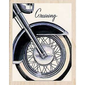  Cruising Wood Mounted Rubber Stamp Arts, Crafts & Sewing
