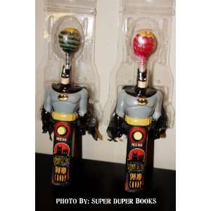   of Batman and Robin Batman Spin Pop Candy Toys 