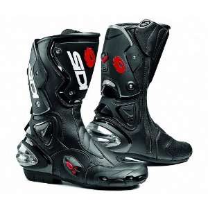  Sidi Vertigo Motorcycle Boots   Black: Sports & Outdoors