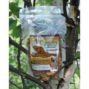 Nuts, Raw, Soaked & Dried, Certified Organic, Almonds 1 lb.:  