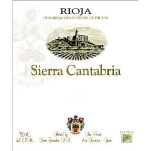  Sierra Cantabria Rioja Tinto 2009: Grocery & Gourmet Food
