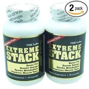  TSN Extreme Stack Fat Burner, 90 Capsule (Pack of 2 