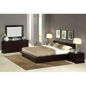  Lifestyle Solutions Zurich Queen Size 4 Piece Bedroom Set 