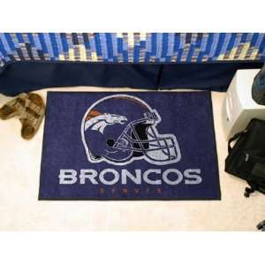  Denver Broncos All Star 34x44.5 Floor Mat: Sports 
