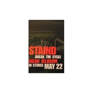    Staind   Break the Cycle   May 22 Poster 25x37 Everything Else