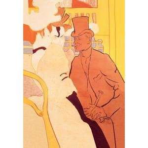   Vintage Art Englishman at the Moulin Rouge   00034 1: Home & Kitchen