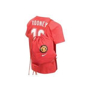  MANU Boys Rooney Gift Pack Red Size Medium Sports 