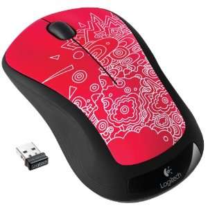   Mouse M310   Red Topography (910 002953)