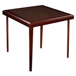  Linon Folding Vinyl Table (Espresso) 01845ESP 01 AS U 