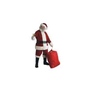    Deluxe Velvet Adult Santa Clus Suit Costume 
