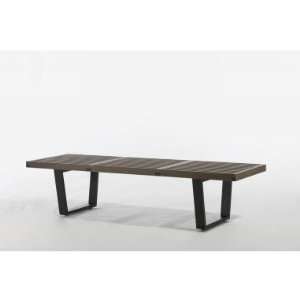  Control Brands George Nelson Bench in Walnut