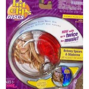    Hit Clips Disc BRITNEY SPEARS & MADONNA Music Clip: Toys & Games