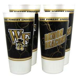   Demon Deacons Cups   Tableware & Party Cups: Health & Personal Care