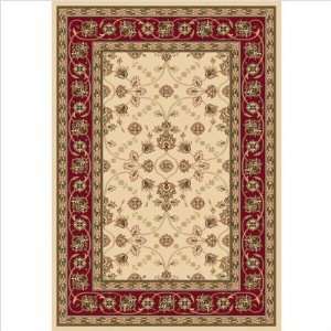  Conway 51025 2011 Ivory/Red Rug Size 92 x 1210