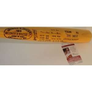   Baseball Bat   10 Inscriptions L Slugger JSA   Autographed MLB Bats