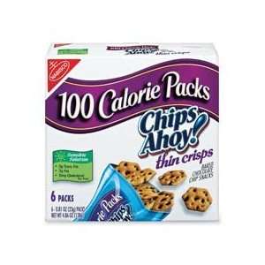  : 100 Calorie Snack, Chips Ahoy, .74 oz., 6BX/CT  :  Sold as 2 Packs 