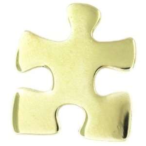  Autism Awareness Gold Puzzle Pin Fundraiser 25 Pack 