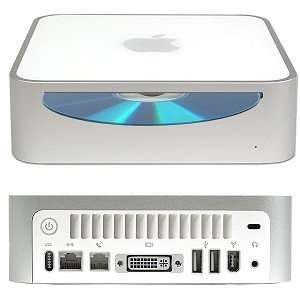  Apple Mac Mini G4 PowerPC G4 1.25GHz 512MB 40GB CDRW/DVD 