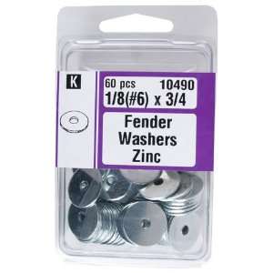  Midwest Fender Washer, 1/8(#6) x 3/4