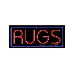  Rugs Neon Sign 13 x 32: Home Improvement