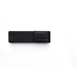 Cross Autocross Leather, Double Flip Top Pen Pouch, Black (AC223 1)