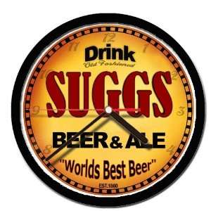  SUGGS beer and ale cerveza wall clock: Everything Else