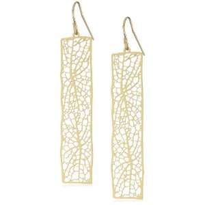  Nervous System Cluster Gold Plated Earrings Jewelry