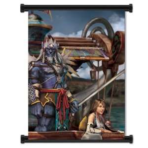  Final Fantasy X Game Fabric Wall Scroll Poster (16x20 