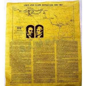  Lewis & Clark Expedition Replica Document: Everything Else