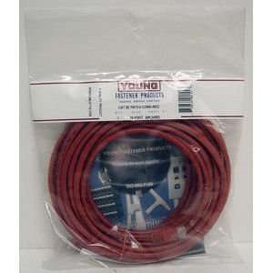  25 Foot Patch Cord  Red: Home Improvement