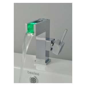  Color Changing LED Bathroom Sink Faucet   Blade Series 