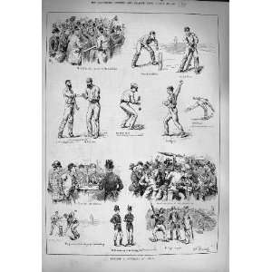 1884 England Australia Cricket Lords Sport Sportsmen: Home 