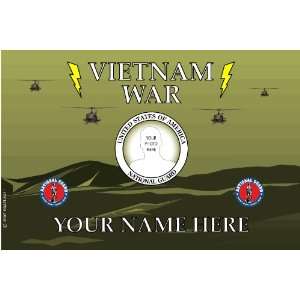  National Guard Vietnam War Small Vehicle Bumper Sticker 