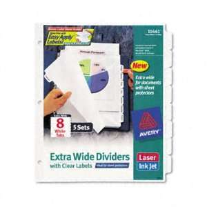  Avery Index Maker Clear Label Dividers AVE11441 Office 