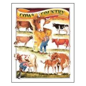  Cow Country Farm tin sign #1171 
