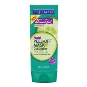  Freeman Feeling Beautiful Cucumber Peel Off Masque 6oz 